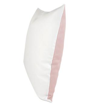 Geburtsgeschenk Kissen 40x40 cm personalisiert - Rosa